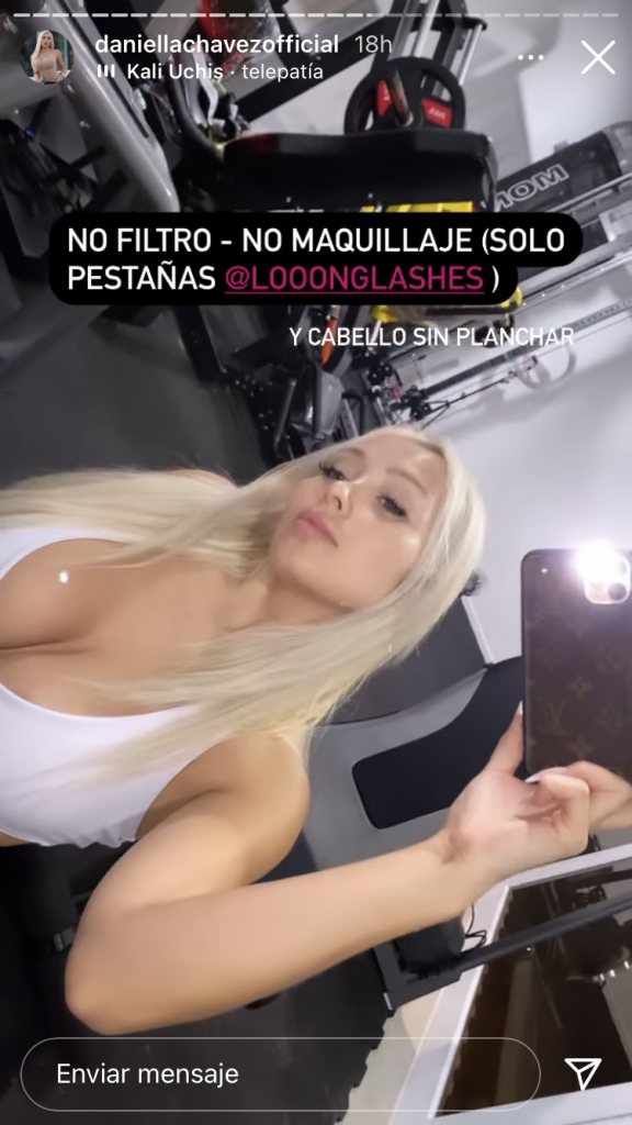 Daniella Chávez se mostró en redes sociales: ¡Sin filtro y al natural!