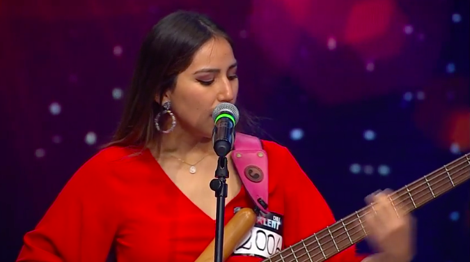 Cantante en Got Talent Chile