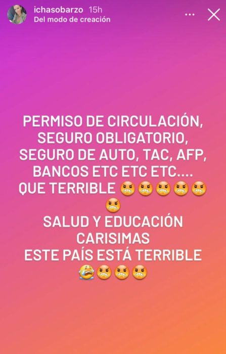 Icha Sobarzo Instagram