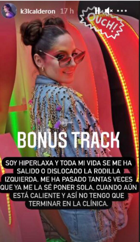 Kel Calderón se sumó al famoso reto "8 cosas que no sabes de mi"