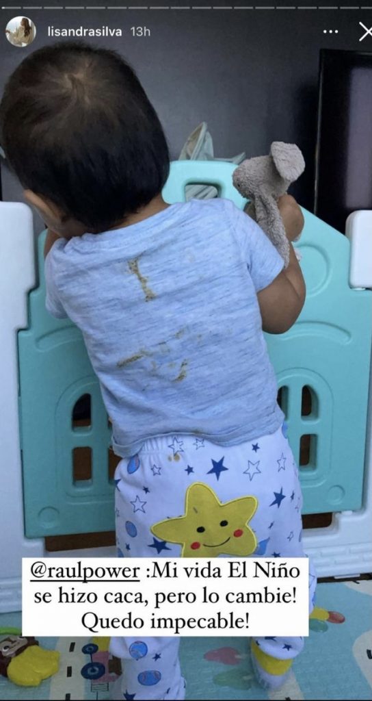 Lisandra Silva comparte chascarro de Raúl Peralta al mudar a su hijo
