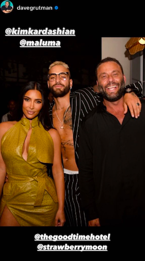 Maluma Y Kim Kardashian