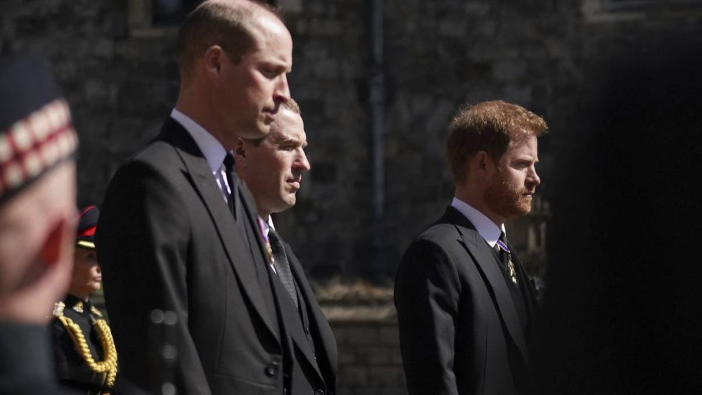 Príncipe Harry Y William Funeral Abuelo