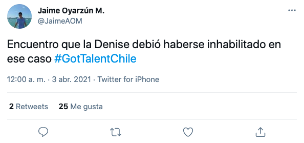 Twitt 3 Denise Rosenthal