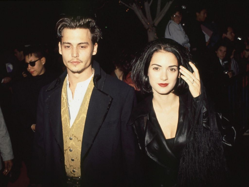 Winona Ryder Y Johnny Depp