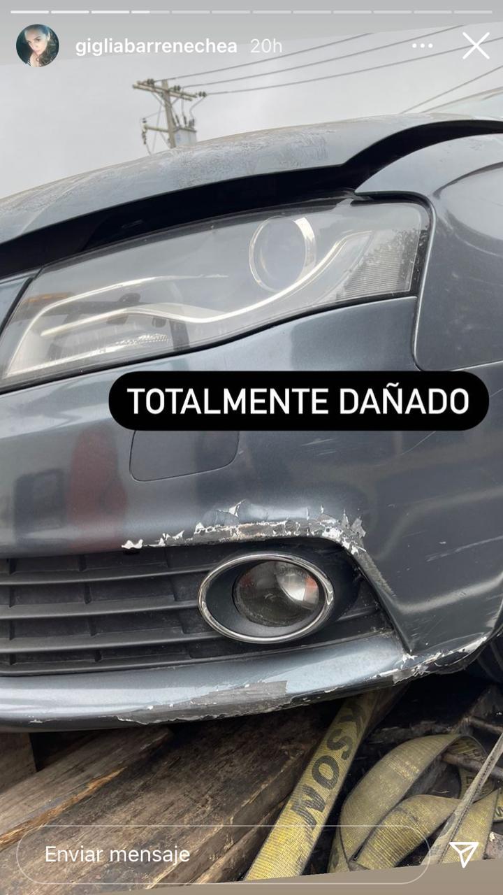 Los daños que dejó "Luli"