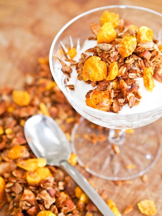 Golden Berry Granola