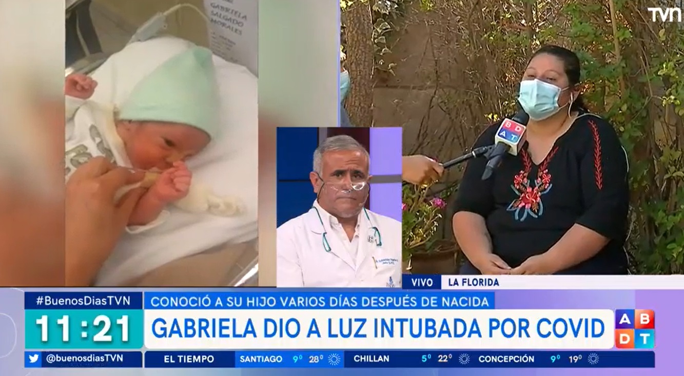 Mujer Intubada Dio A Luz A Su Hijo Testimonio Tvn