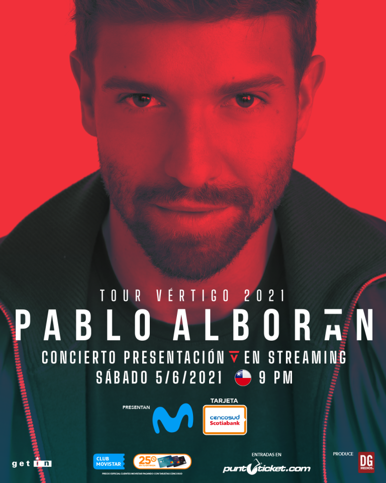 Pablo Alborán en concierto Gana entradas para su show online — FMDOS