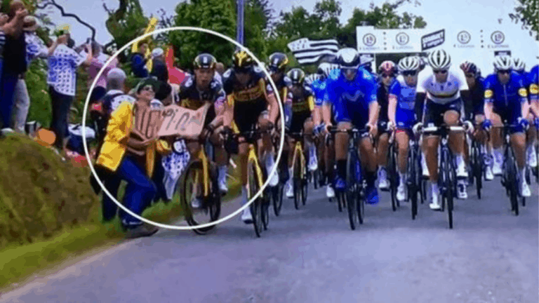 Tour de Francia: Fanática que protagonizó el accidente es detenida