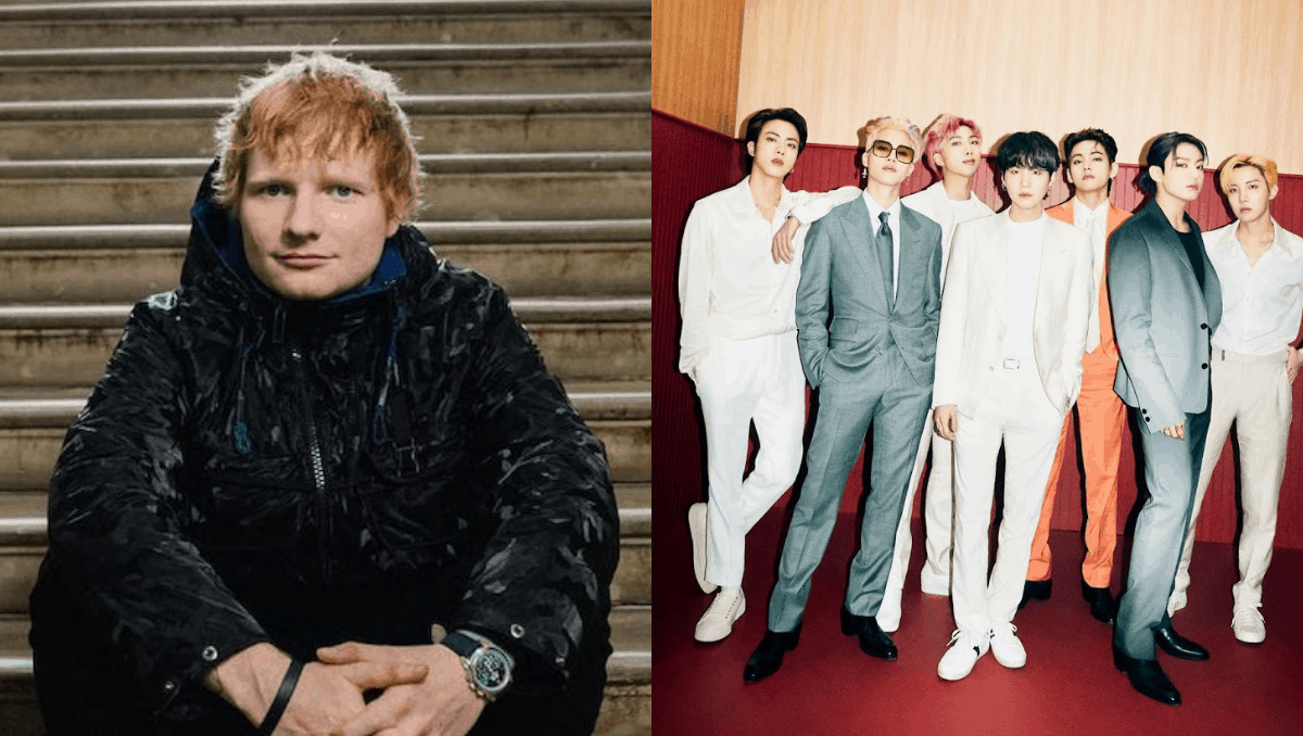 Ed Sheeran reveló futura colaboración con BTS y nombre de la canción