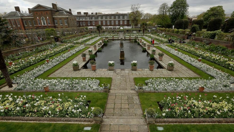 Sunken Garden Lady Di