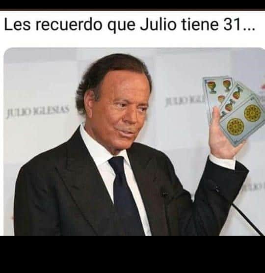 Julio Tiene 31