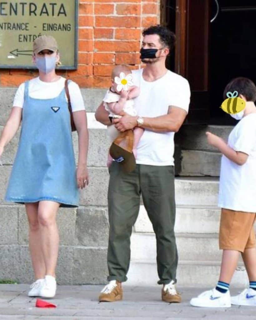 Orlando Bloom y Katy Perry disfrutan familiares vacaciones en Italia