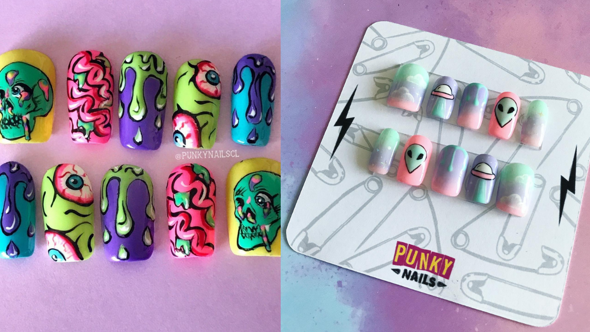 Punky Nails Press On