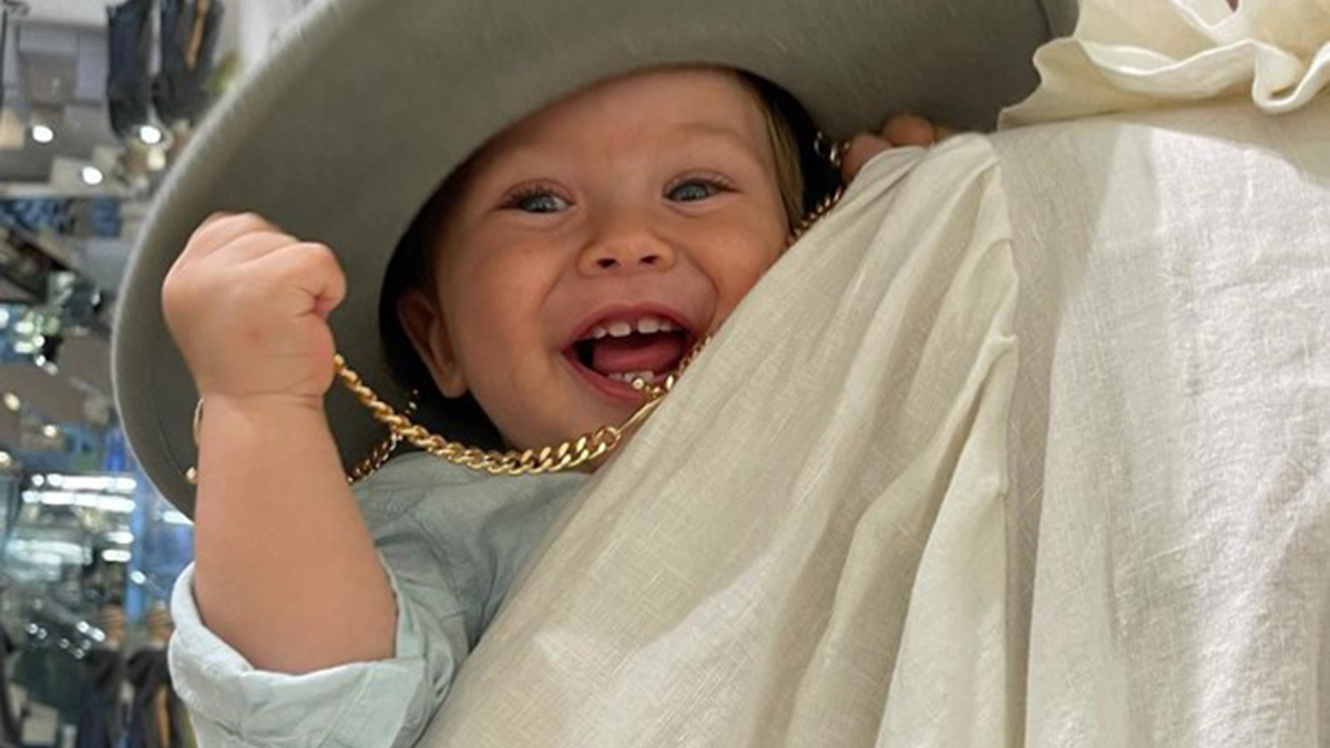 La China Suárez publicó tiernas fotos de su hijo Amancio por su primer cumpleaños