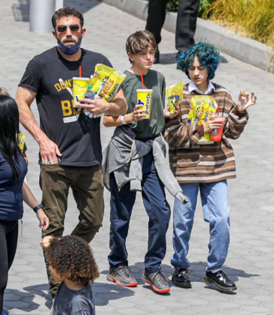 Ben Affleck Con La Hija De Jennifer López