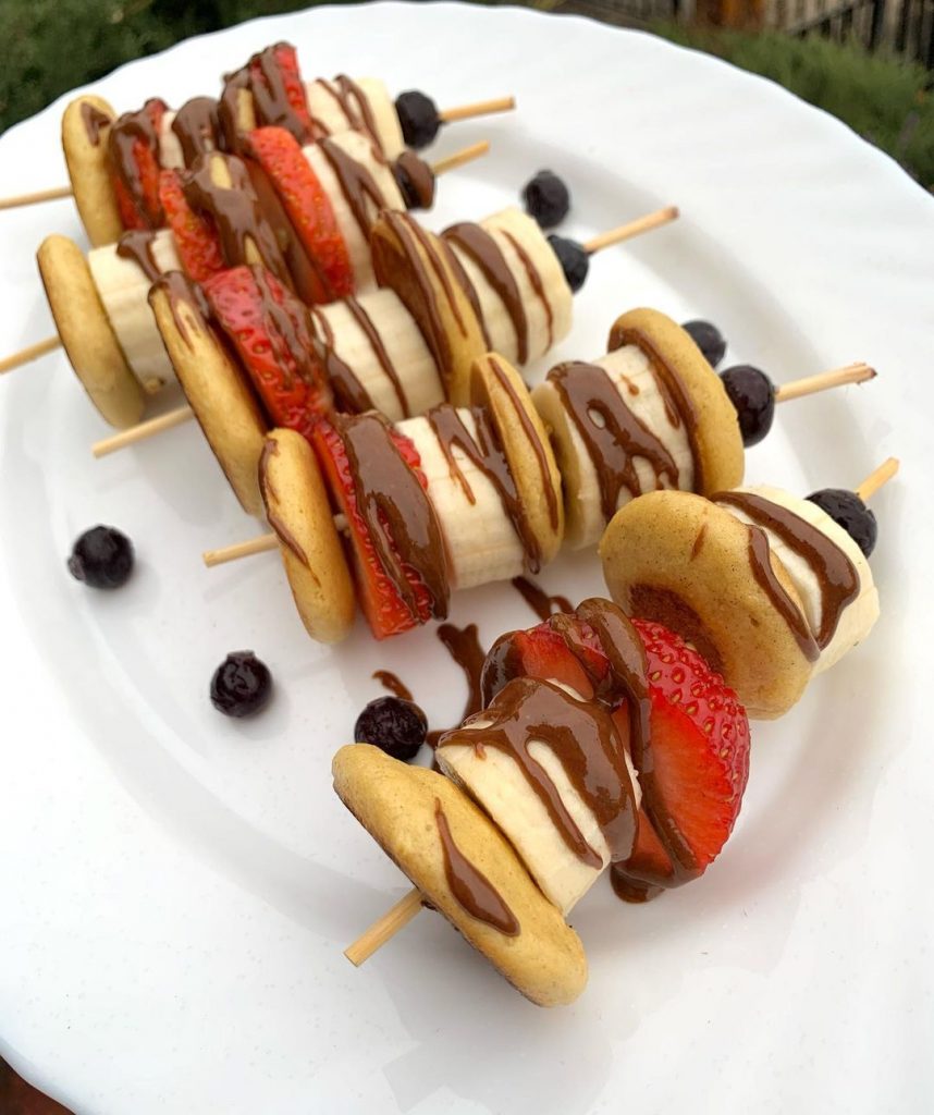 Brocheta De Frutas Dieta Sana