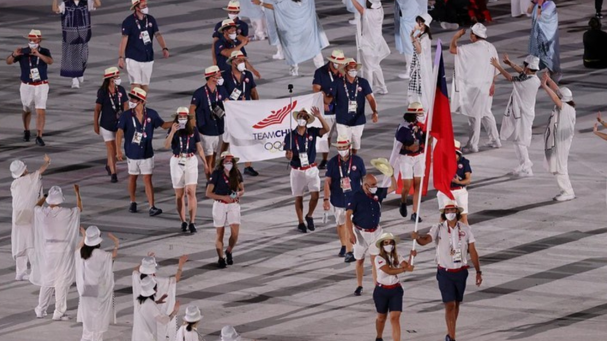 Así fue la entrada de Chile a la ceremonia inaugural de los Juegos Olímpicos