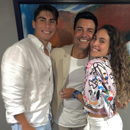 Chayanne y sus hijos