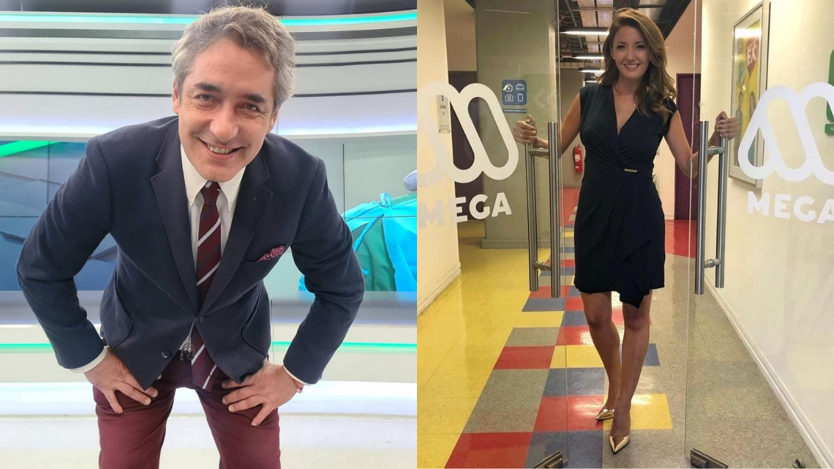 Priscilla Vargas y José Luis Repenning: Protagonizan divertido momento en el noticiero