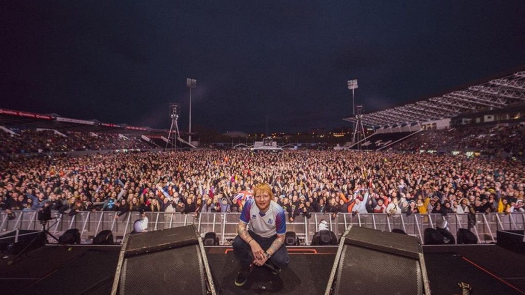 Ed Sheeran, de la religión a los conciertos