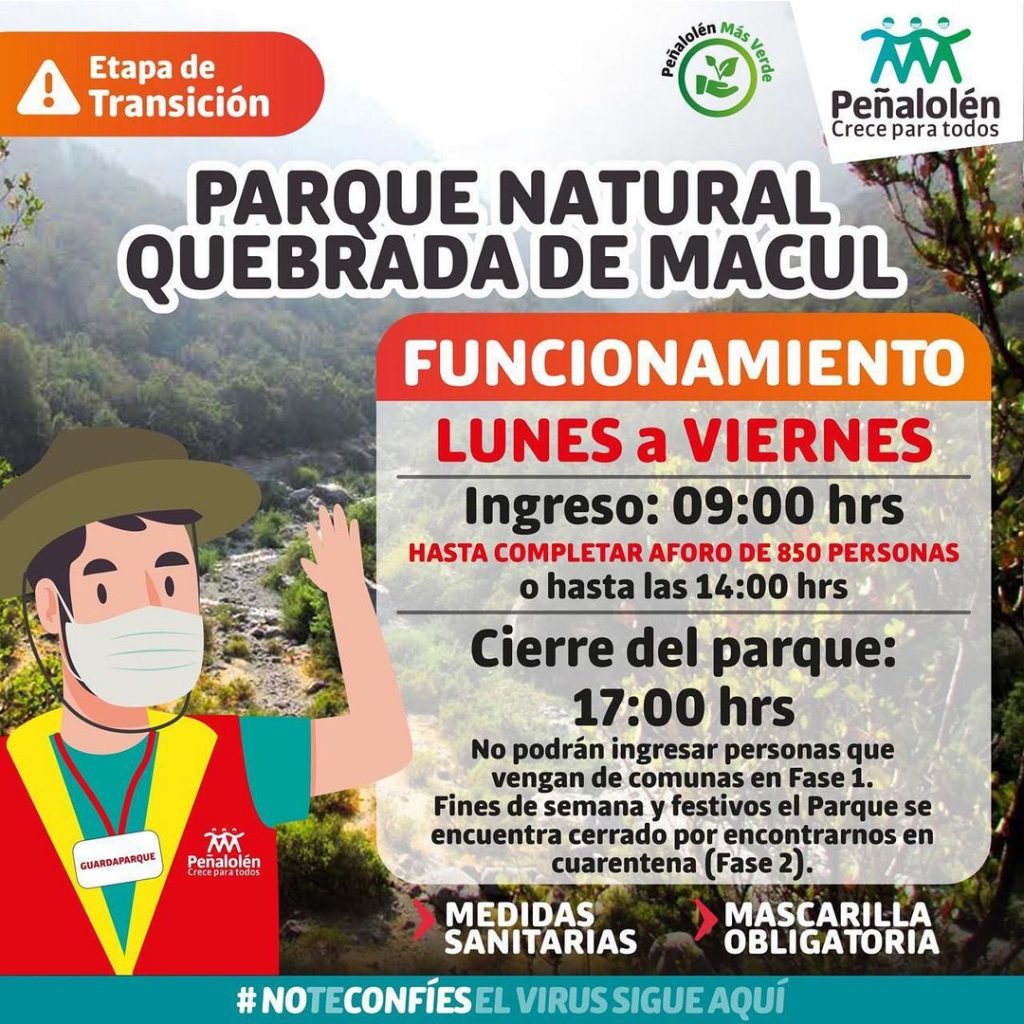 Panoramas Gratuitos Parque Quebrada De Macul