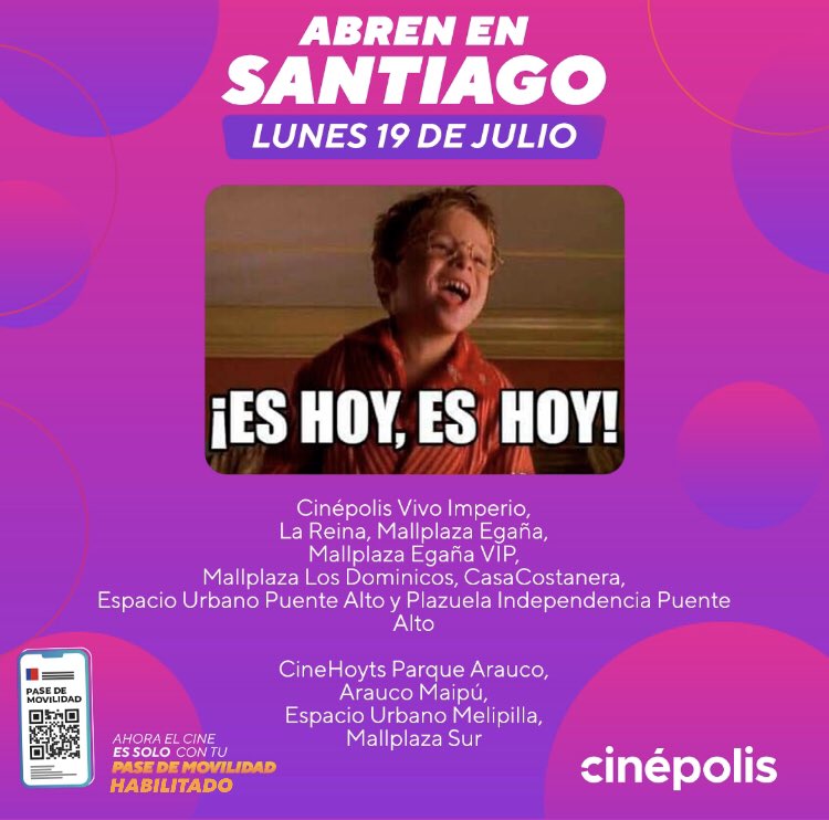 Películas En Cartelera Durante Fase 3
