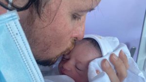 ¡Una ternura! Nació la hija de Dominique Gallego y Rodrigo Wainraihgt