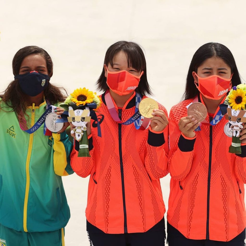 Skate En Tokio 2020 El Podio Más Joven De La Historia Olímpica