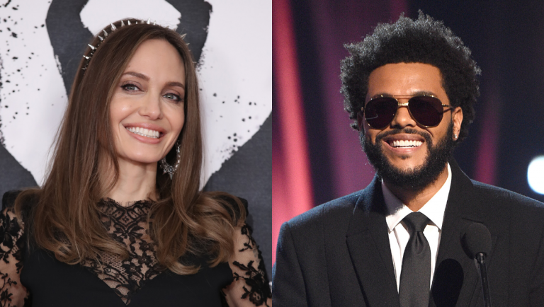 Angelina Jolie Y The Weeknd