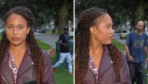 Brianna Hamblin: Reportera es acosada en cámara por dos hombres