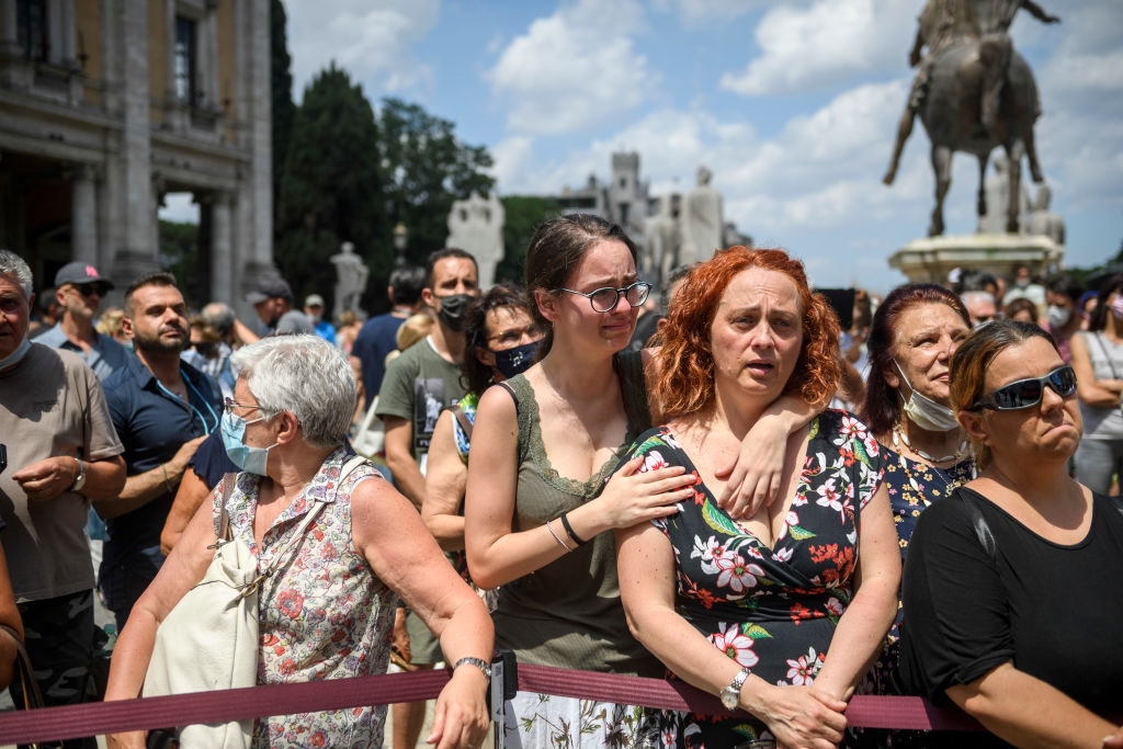 Raffaella Carrà Funeral