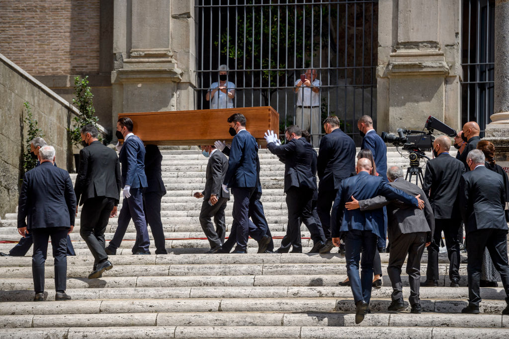 Raffaella Carrà Funeral