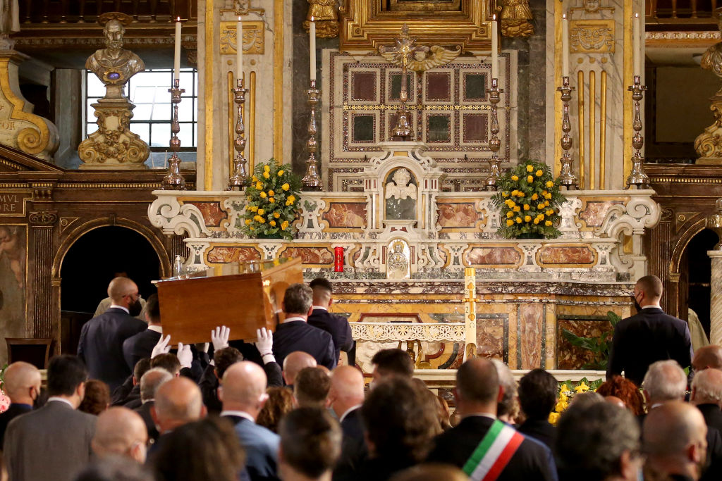 Raffaella Carrà Funeral