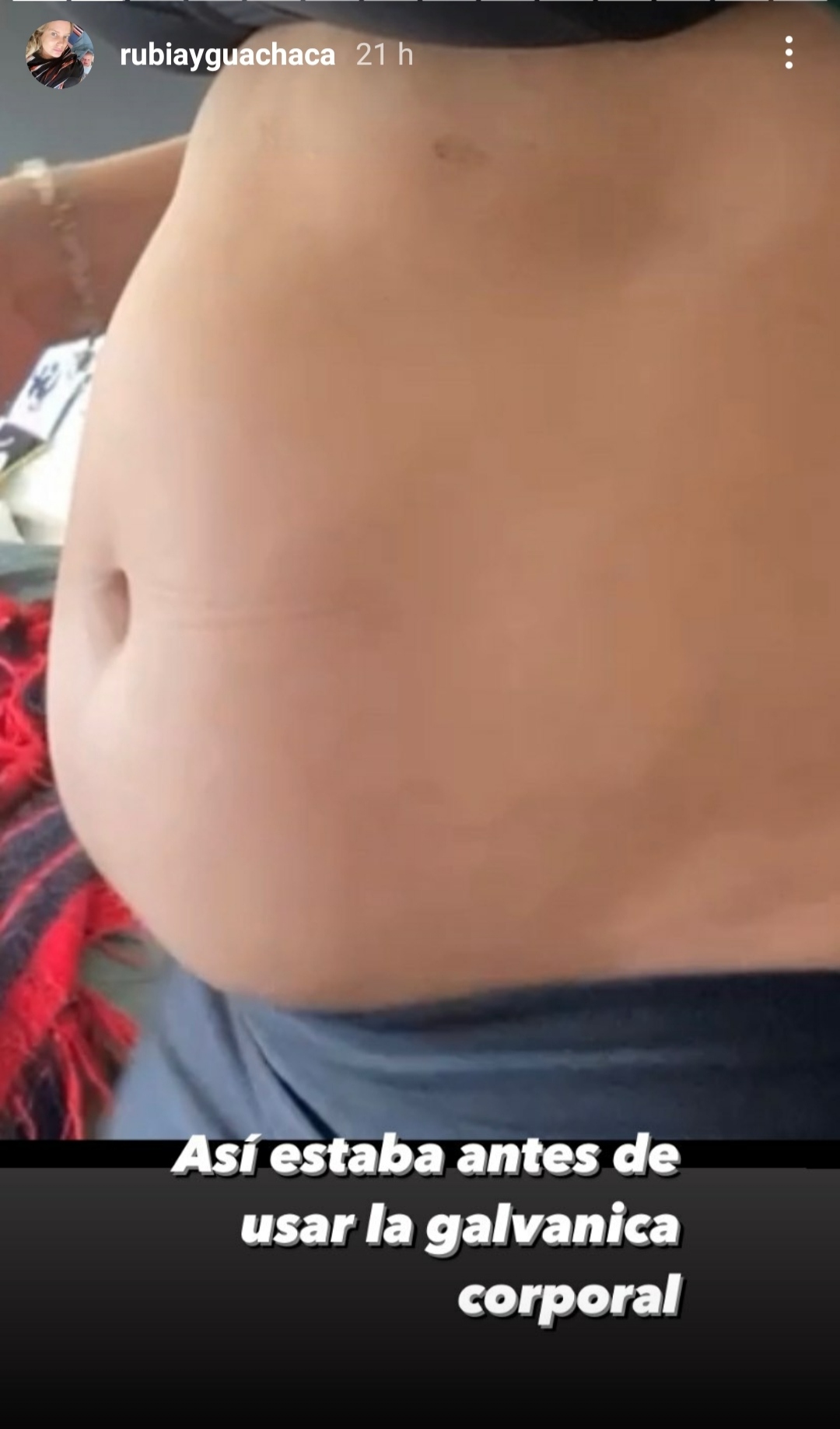 Javiera Acevedo cuerpo