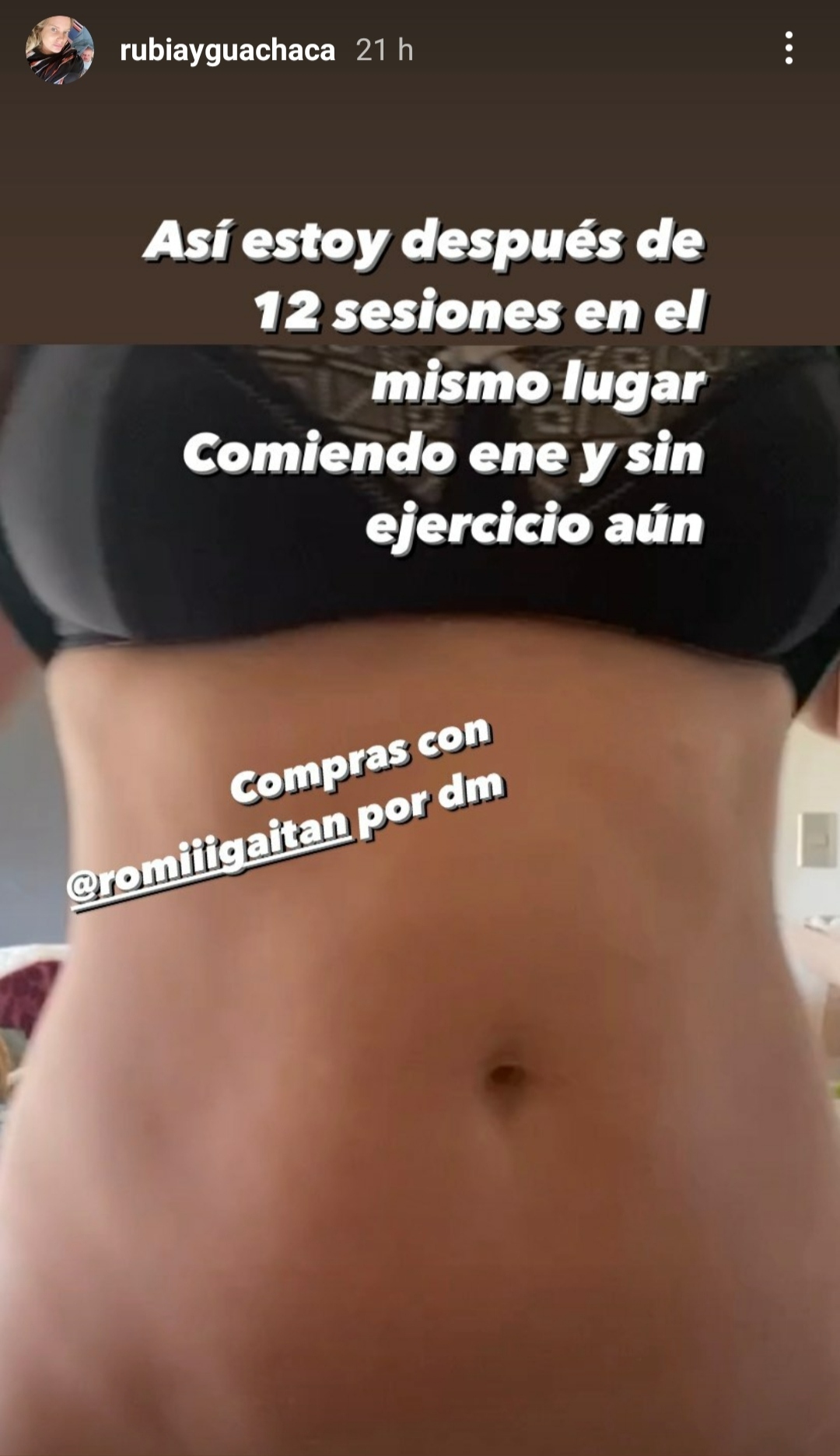 Javiera Acevedo cuerpo