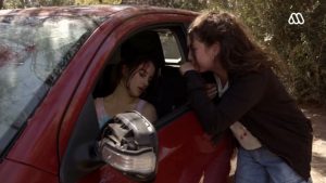 'Edificio Corona': Accidente de Rubí y Maca deja a seguidores en shock