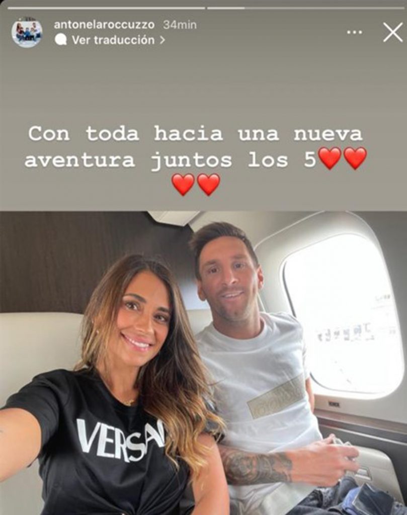 Antonela Roccuzzo Y Leo Messi