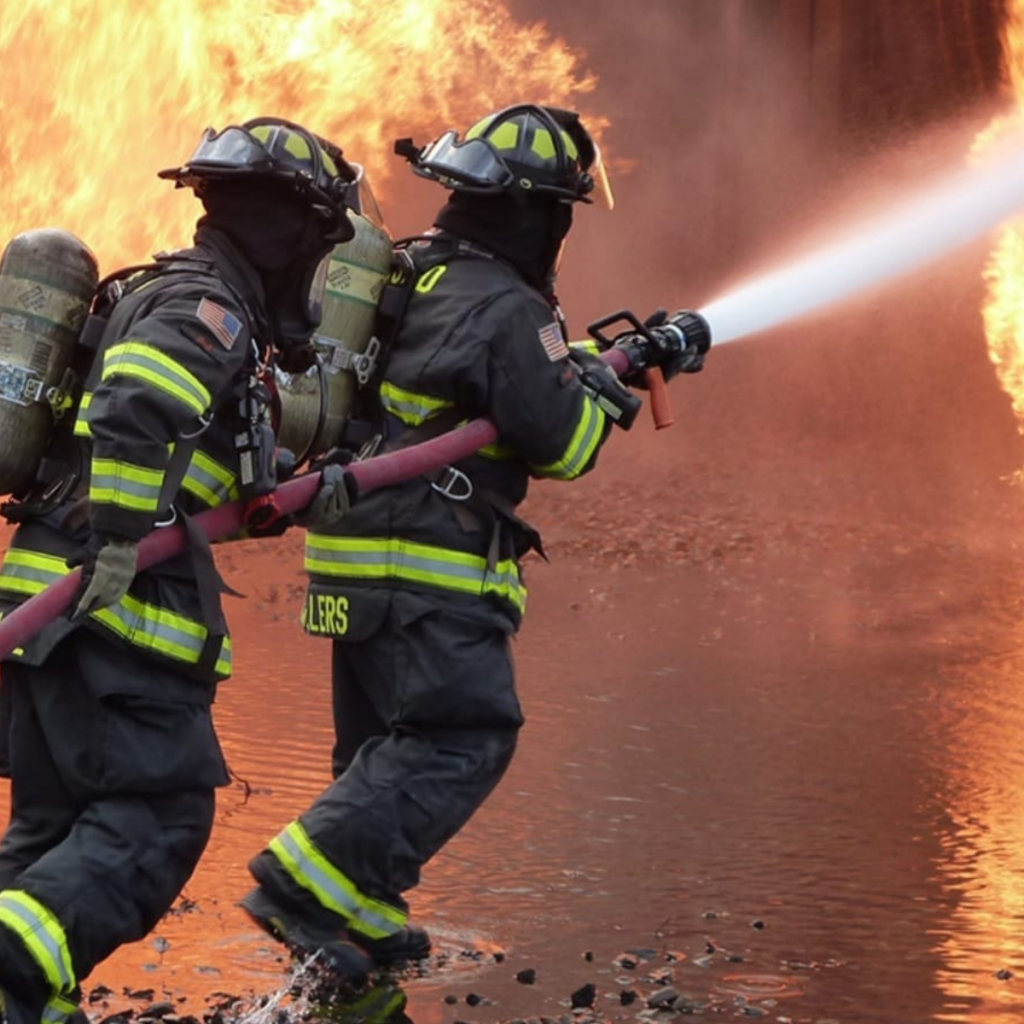 Bomberos bomberas chilenas