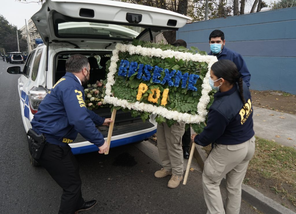 Funeral caso crimen joven PDI Valeria Vivanco