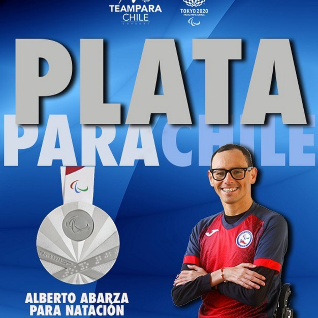 Medalla De Plata Team Para Chile