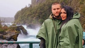 ¡Puro amor! Las postales de Pamela Díaz y Jean Philippe Cretton en el sur