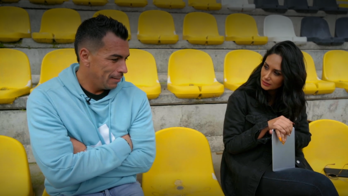 Pamela Díaz se enoja con Esteban Paredes tras broma sobre Manuel Neira