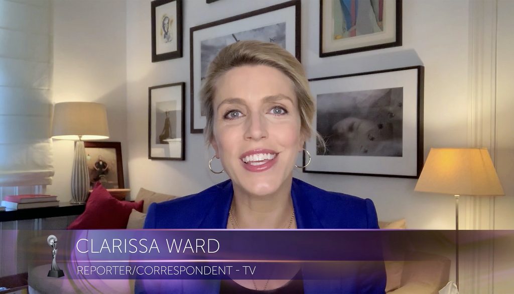 Periodista de CNN CLarissa Ward