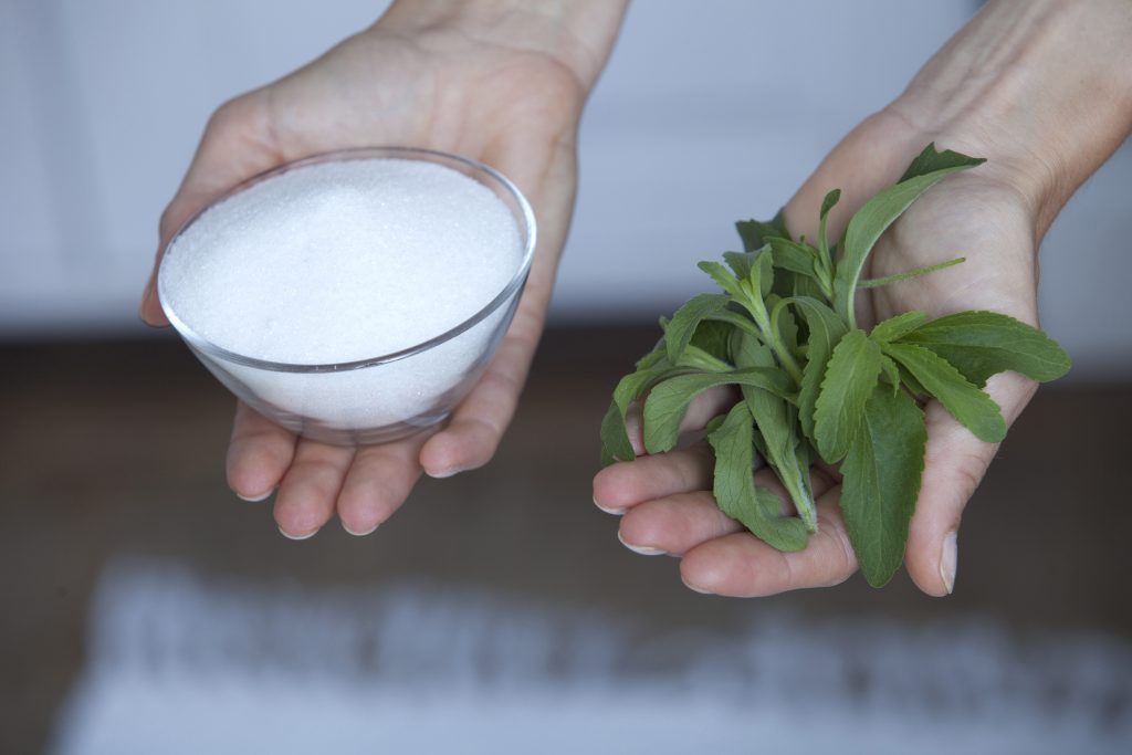Stevia para remplazar el azúcar 