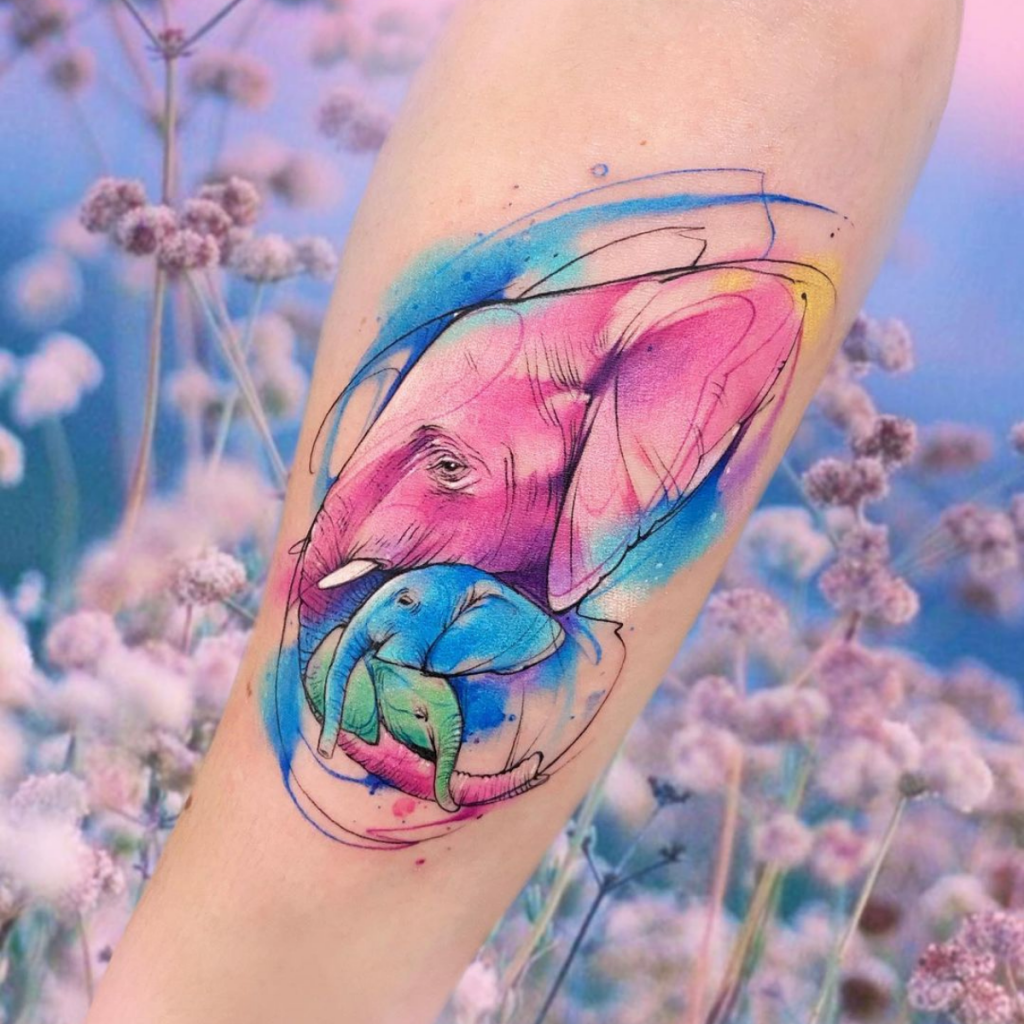 Tatuajes Mejores Ideas Acuarela