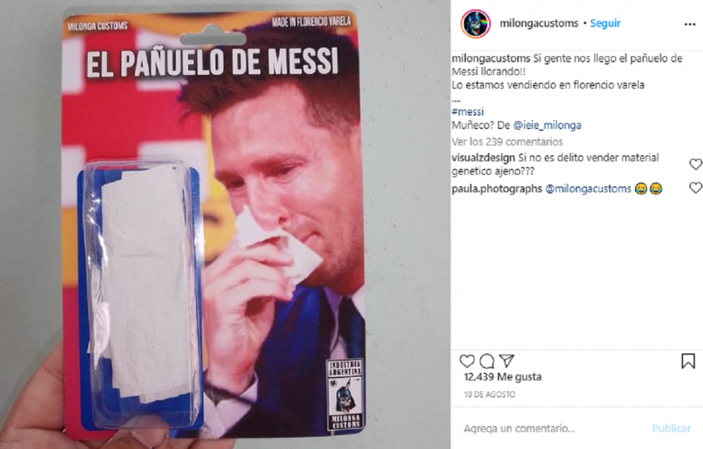 Pañuelo Messi