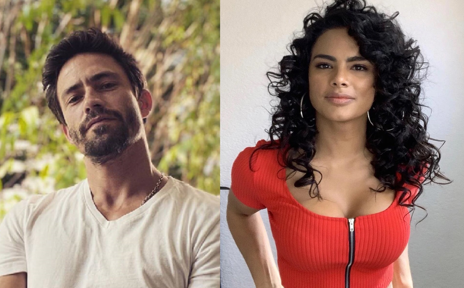 Tiago Correa y Yany Prado confirman romance con apasionado beso