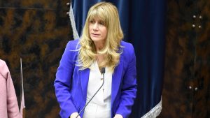 Ximena Rincón es electa como la nueva presidenta del Senado